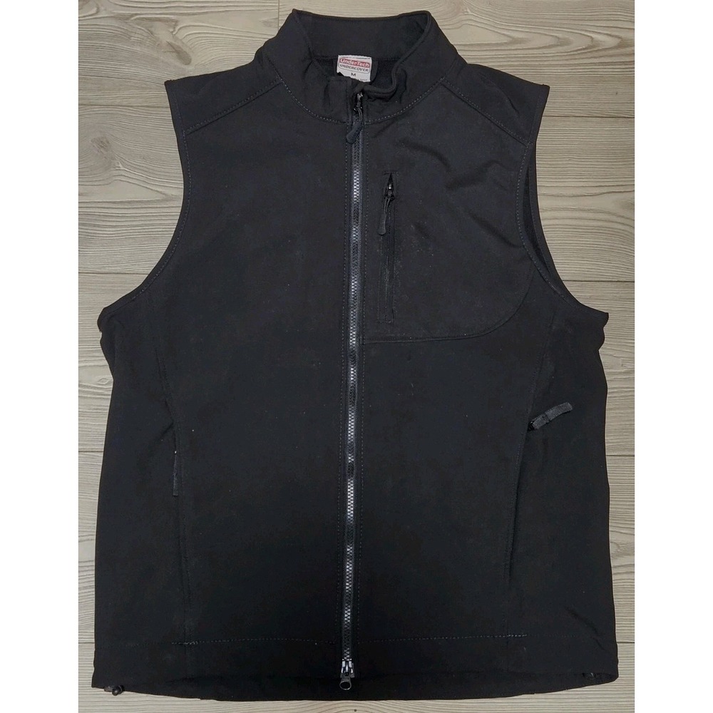 UnderTech Undercover Black Zip Up Vest Size Medium Concealed Carry Condor